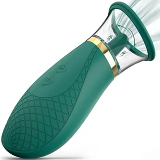 PINTLE Klitoris Sauger für Frauen mit 3 Saugmodi und 9 Zunge Frequenzmodi Klitoris Stimulator Nippel Sauger Vibrator für Sie, Vibrator Massagegerät Erotic Vibration für Frauen Paare Sex Toyset