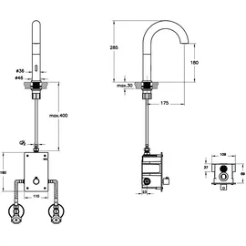 Vitra Liquid Einhandmischer Chrom