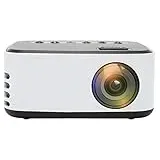 Videoprojektor, Full HD Mini Tragbarer Projektor 1080P Heimkino-Filmprojektor LED-WLAN-Projektor Kompatibel mit Smartphone, TV, Stick(EU-Stecker)