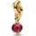 Pandora Ewigkeitskreis Rot Silber 763462C07