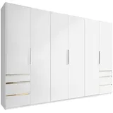 WIMEX Level 300 x 216 x 58 cm weiß mit Schubladen