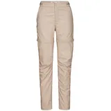 Fjällräven Damen Abisko Hike Zip-Off Hose (Größe XS, beige)