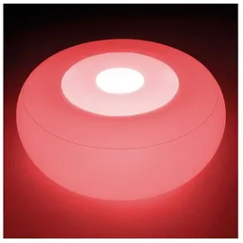 Intex Dekoleuchte Metall 86x33 cm inkl. LED-Lampe weiß