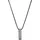 Tom Tailor Kette mit Anhänger Edelstahl Schwarz