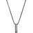 Tom Tailor Kette mit Anhänger Edelstahl Schwarz