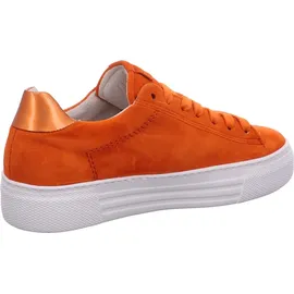 Gabor Sneaker, low für Damen orange, 38 1⁄2 EU / 5.5 UK