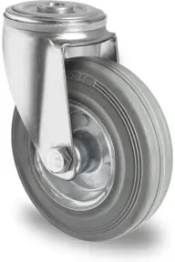 CASCOO Rückenlochlenkrolle ø 100 mm Serie SWR2 Rollenlager