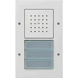 Gira Türstation AP 3fach 126766 weiß