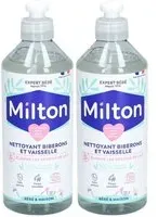 Milton® Nettoyant liquide pour biberons et vaisselle Produit(S) Nettoyant(S) 2x500 ml