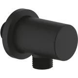 Grohe Rainshower Wandanschlussbogen runde Rosette, phantom black