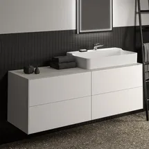 Ideal Standard Waschtisch-Unterschrank 4 Auszüge 158,5 x 55 x 50,5 cm Weiß