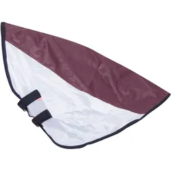 Halsteil Regen- & Fliegendecke 600D IRHSuper-dry bordeaux bordeaux VOLLBLUT