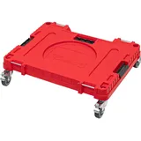 QBRICK SYSTEM Transportroller Rollbrett Transportbrett 120 kg Tragkraft ONE Transport Platform Workshop RED Ultra HD Rot 625 x 503 x 160 mm