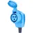 as - Schwabe 60475 CEE Winkelkupplung 16 A 230 V Blau