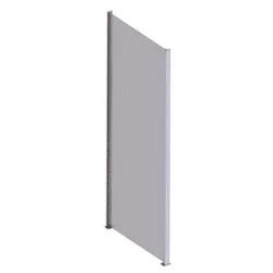 Eurolochwandrahmen für Steckregal META CLIP Höhe: 2000x800 RAL 7035