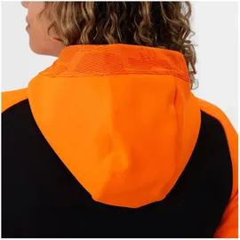 Jako Iconic Trainingsjacke mit Kapuze Damen 807 schwarz/neonorange 34