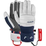 Reusch Alexis Pinturault Herren Skihandschuhe-Weiss-8,5