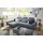 Set One by Musterring Eckcouch Polyester 3-Sitzer Blau