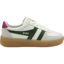 GOLA Grandslam Elite Sneaker Women white/evrgrn/hot fuschia/gum (XN) 39