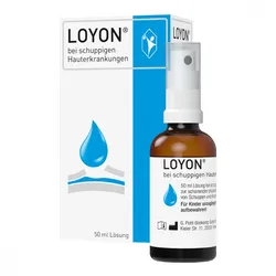 LOYON bei Schuppenflechte, Milchschorf und Kopfgneis