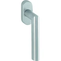 HOPPE DK-Fenstergriff Amsterdam E0400/U30 mit ovaler Rosette,VK7x35 F69 matt gebürstet