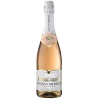 Schloss Biebrich Rose Sekt trocken Fine Sparkling Schaumwein 750ml