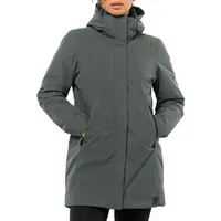 Jack Wolfskin Damen Salier Mantel (Größe M, gruen)