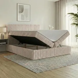 A&J MöbelLand RALF 180 x 200 cm H3 Beige