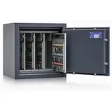 ISS safe4key Schlüsseltresor grau mit 144 Haken Doppelbartschloss