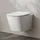 Kronenbach Cube Wand-WC mit WC-Sitz Weiß glänzend