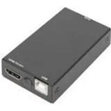 Digitus DVI-Dongle für modulare KVM-Konsolen, RJ45 auf DVI KVM Switch, Schwarz