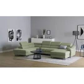 Switch Eckcouch Flachgewebe 3-Sitzer Beige
