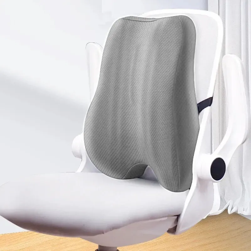 Orthopädisches anatomisches Kissen zur Lendenstütze aus Memory-Schaum — Rückenlehne, Rücken, Lendenbereich