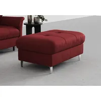 sit&more Hocker Marano 102 x 43 x 67 cm Polyester Rot