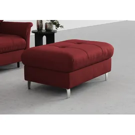 sit&more Hocker Marano 102 x 43 x 67 cm Polyester Rot