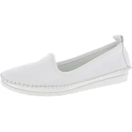 Andrea Conti Slipper Ballerinas Mokassins, Größe:38 EU, Farbe:Weiß | 38