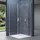SoGood doporro Eck-Duschkabine Eckdusche 85x85x195cm Duschabtrennung ESG-Sicherheitsglas Klarglas inkl. beidseitiger Easy-Clean-Beschichtung