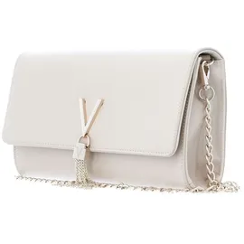 Valentino Divina SA Clutch Synthetik Beige/Weiß