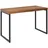 KADIMA DESIGN Industrie Schreibtisch, Sheesham-Massivholz/Metall, Handgefertigt, Materialmix.