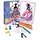 Sentosphere 3920540 Bastelset Quilling Art Kleid, Kreativ-Set für Kinder und Erwachsene, DIY, Papierbasteln, Fashion, Mode