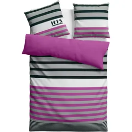 OTTO home Majoran Linon beere 200 x 220 cm + 80 x 80 cm 