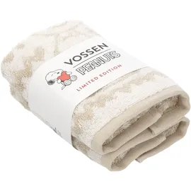 VOSSEN Charlie Brown Gästehandtuch 30 x 50 cm beige 2 St.