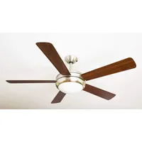 AireRyder Ursa Deckenventilator mit Beleuchtung 132 cm Silber/Walnuss