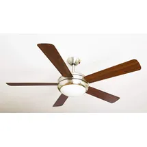 AireRyder Ursa Deckenventilator mit Beleuchtung 132 cm Silber/Walnuss