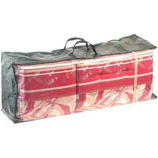 Royal Gardineer Gewebeplane-Tasche für Gartenmöbel-Sitzkissen, 130x50x32 cm, 150 g/m2