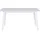 Beliani Esstisch Weiß 90 x 150 cm
