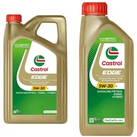 Bundle | Castrol EDGE 5W-30 LL Longlife Motoröl, 5L + 1L