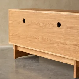 Tikamoon Sideboard Miu 135 cm Beige