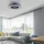 just light. Brandon Deckenventilator 36 cm Schwarz