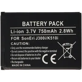 AccuCell Akku passend für den Sony BST-36 Akku, Sony Ericsson Z550i, W200i, K510i